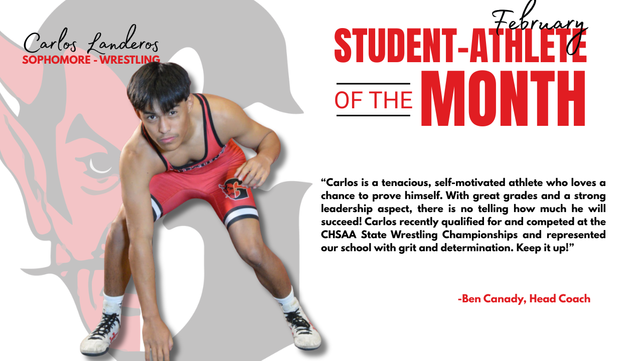 athlete of the month (boy)